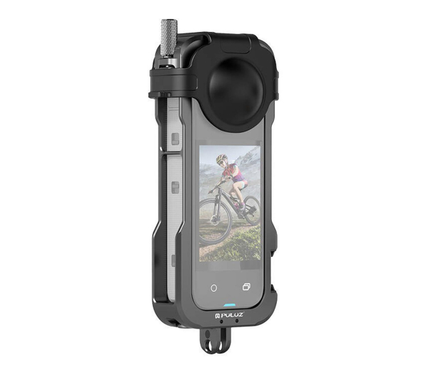 Puluz Metalowa obudowa z osłoną obiektywu do Insta360 X4 - 1508867 - zdjęcie 2